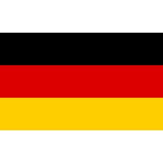 Meridian Zero Germany Courtesy Flag - 30 x 45cm