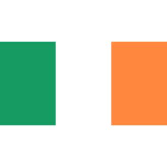 Meridian Zero Ireland Courtesy Flag - 30 x 45cm