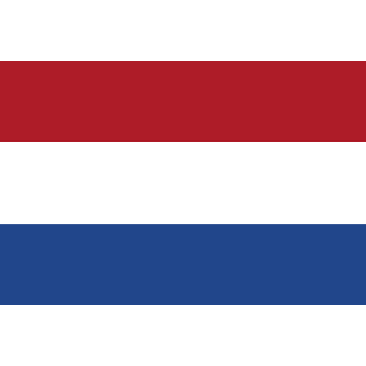 Meridian Zero Netherlands Courtesy Flag  - 30 x 45cm