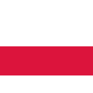 Meridian Zero Poland Courtesy Flag - 30 x 45cm
