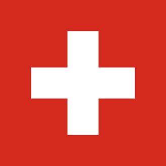 Meridian Zero Switzerland Courtesy Flag - 30 x 45cm