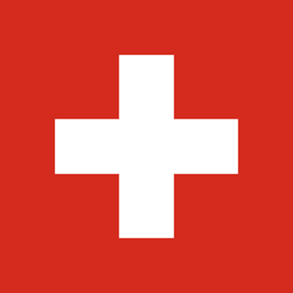 Meridian Zero Switzerland Courtesy Flag - 30 x 45cm