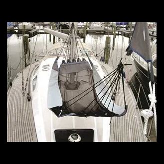 Blue Performance Hammock with Forestay Suspension