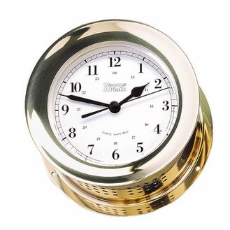 Weems &amp; Plath Atlantis Quartz Ship's Bell Clock