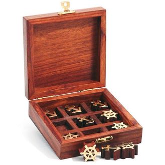 Nauticalia Tic Tac Toe Wooden Game