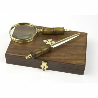 Boxed Magnifier and Letter Opener