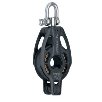 Harken 75 mm Aluminum Block Swivel, Becket