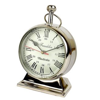 Nauticalia Chrome Franklin Pocket Watch Clock