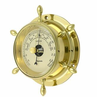 Nauticalia Brass Neptune Barometer