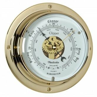 Nautialia Clipper Barometer (QuickFix) Brass