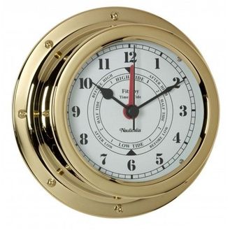 Nauticalia Fitzroy Tide Clock (QuickFix) Brass