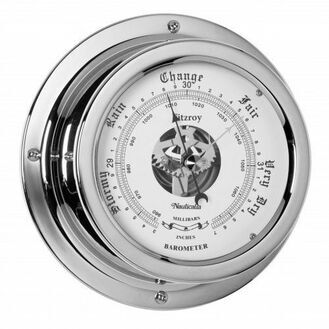 Nauticalia Fitzroy Barometer (QuickFix) Chrome