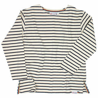 Nauticalia Unisex Breton T-Shirts with three-quarter-length sleeves