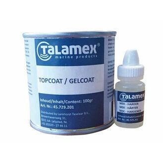 Talamex Topcoat Transparent (100g + 6g Hardener)