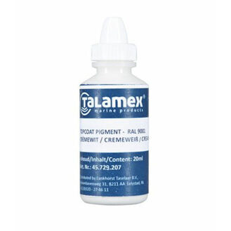 Talamex Topcoat Pigment - Cream (20ml)