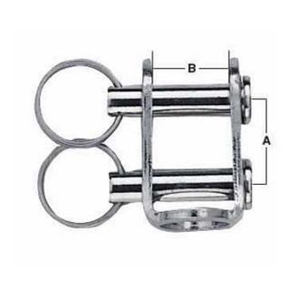 Harken 1598 8mm Stainless Steel U-Adaptor