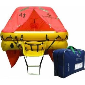 Ocean Safety ISO9650 4 Person Container Liferaft <24 Hr