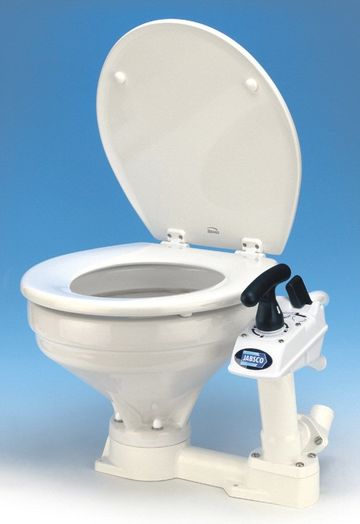 Jabsco Manual Twist &amp; Lock Toilet With Regular Bowl Spares - 29120-3000