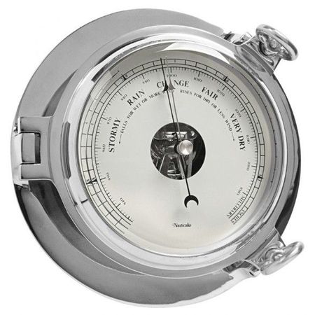 Chrome Bridge Barometer - 18cm only £195.00
