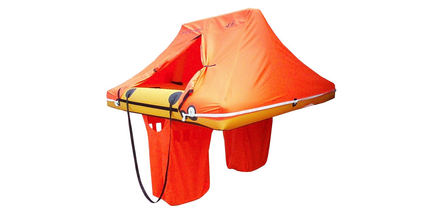 4 Person Waypoint Coastal Valise Liferaft
