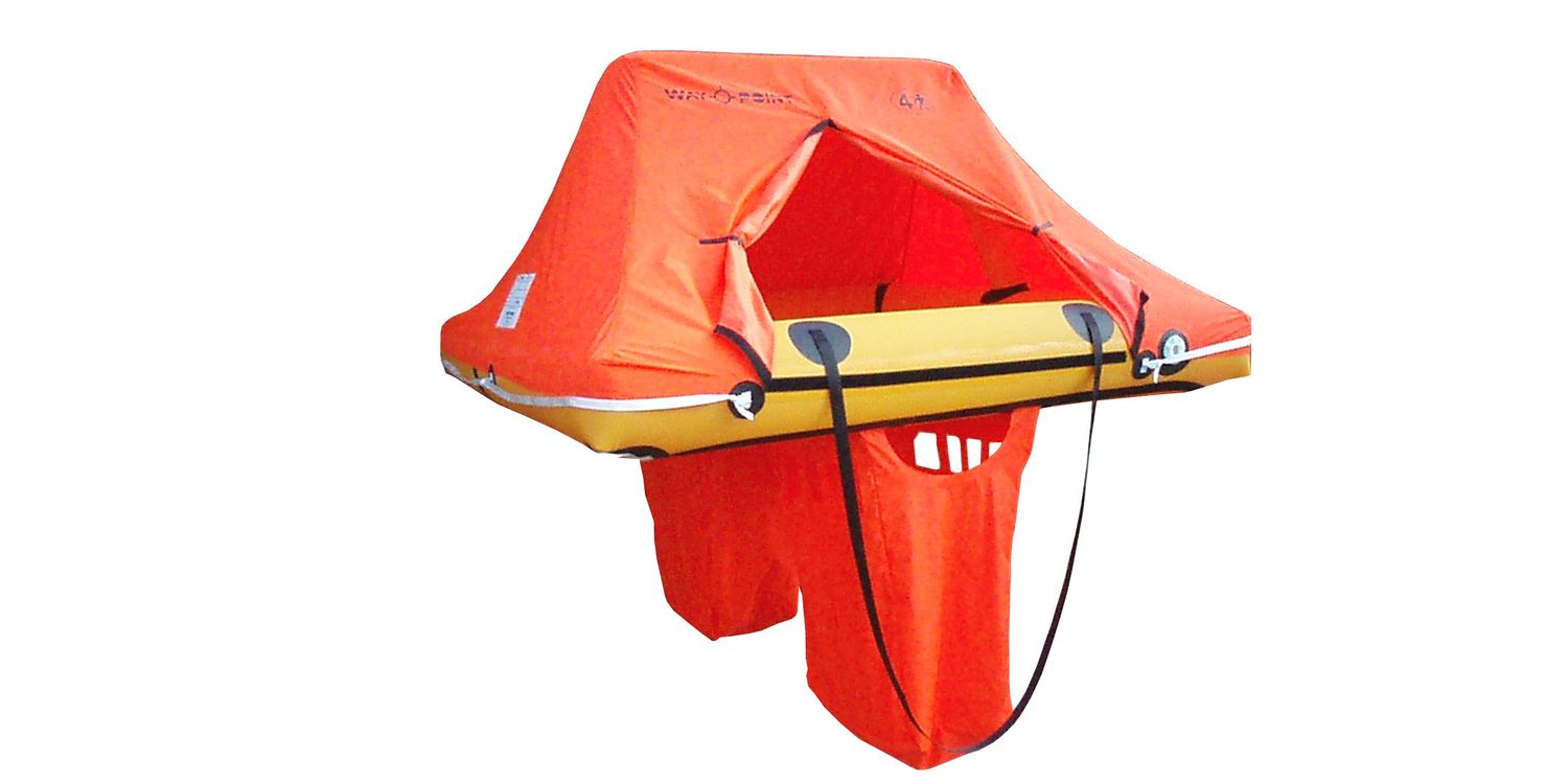 4 Person Waypoint Coastal Valise Liferaft