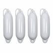 4 x Majoni Star Fender Size 1 Deflated - Free Fender Rope (Different Colours Available) additional 2
