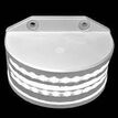 Lopolight 1*180° White, Double on Back Plate With 0.7 Metre Cable additional 2