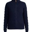 Holebrook Valborg Women's Organic Cotton Navy T-Neck Windproof Jumper additional 2