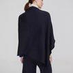 Holebrook Sofie Black Merino Wool Knitted Poncho additional 7