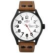 Limit White Dial Pilot Watch With Black PU Leather Effect Strap additional 2