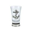 Shot Glass with Pewter Base and Anchor Badge additional 1