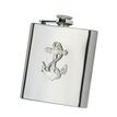 Stainless Steel Pocket Flask with Pewter Symbol additional 2