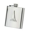 Stainless Steel Pocket Flask with Pewter Symbol additional 3