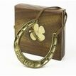 &#34;Good Luck&#34; Horseshoe in Wooden Box Gift Set additional 1