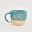 Batela Two-Tone Ceramic Wave Mug additional 1