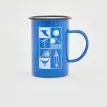 Batela Large Blue Metal Surfer Mug additional 1
