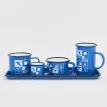 Batela Large Blue Metal Surfer Mug additional 4