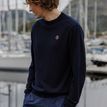 Henri Lloyd Navy Merino Wool Henri Crew Knit additional 2