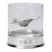 Pewter-Mounted Whisky Tumbler with Concorde Badge additional 1