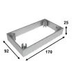 Lagun Standard Extension Bracket - Natural Anodised additional 1