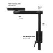 Lagun Table Leg System 500mm - Carbon Black additional 2