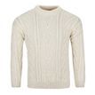 Classic Aran Jumper - 100% Wool additional 1