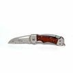 Myerchin Crew Wood Handle Folder Rigging Knife (Plain and Serrated) additional 1