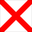 Meridian Zero Individual Letter Code Flags A-Z - 30 x 45cm additional 22