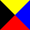 Meridian Zero Individual Letter Code Flags A-Z - 30 x 45cm additional 26