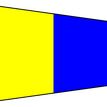 Meridian Zero Individual Numeral Pennants Flag - 0-9 (1/2 Yard, 26 x 58cm) additional 6