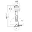 As S20 -12V White Ar Fold Down 14 - White additional 2