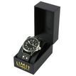 Limit Pilot's Watch With PU Leather Strap - Black/Silver additional 2