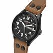 Limit Pilot's Watch With PU Leather Strap - Black/Brown additional 1