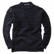 Pure British Wool Guernsey Cable Sweater - Navy or Ecru additional 7